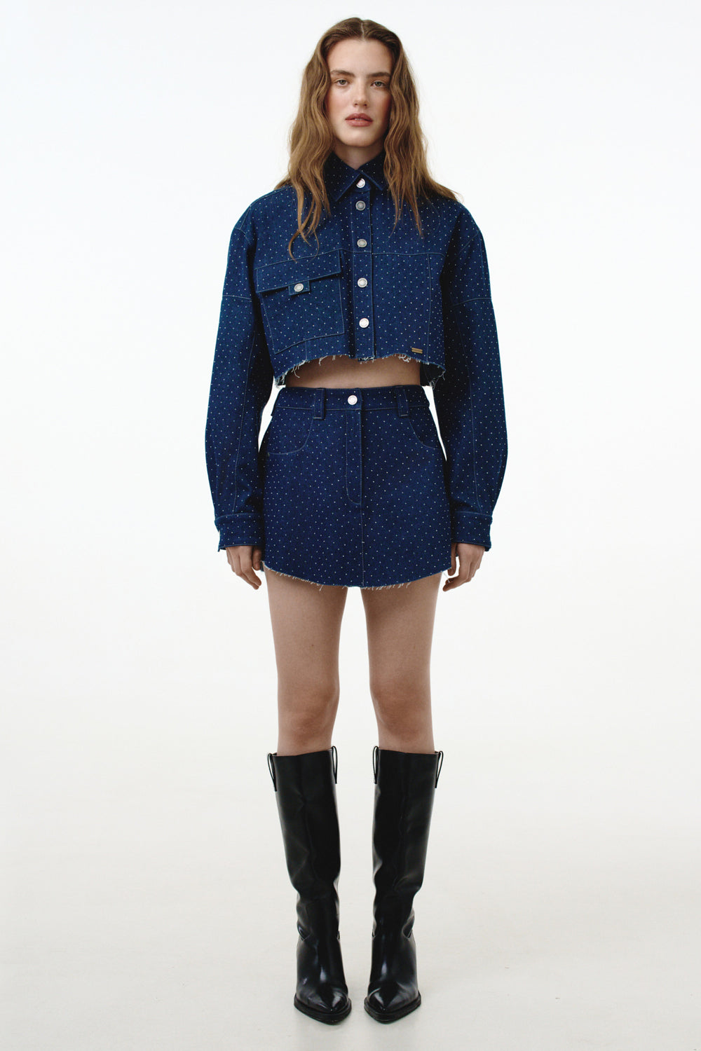 Сорочка джинсова "IVORY"