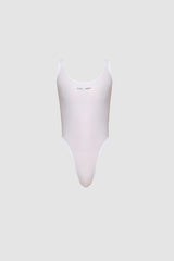 Bodysuit with colored logo