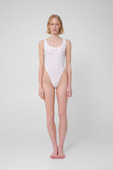 Bodysuit with colored logo