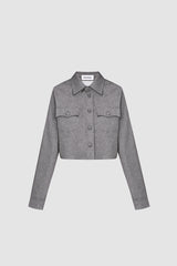Жакет із срібними гудзиками