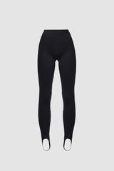 Leggings with elastic waistband