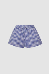 Шорти  блакитні "PLAID"