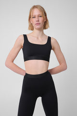 Leggings with elastic waistband
