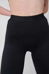 Leggings with elastic waistband