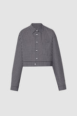 Сорочка чорна "PLAID"