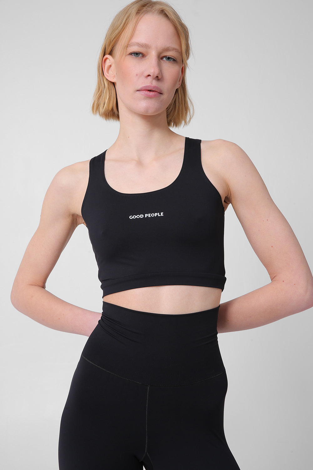 High-waisted leggings