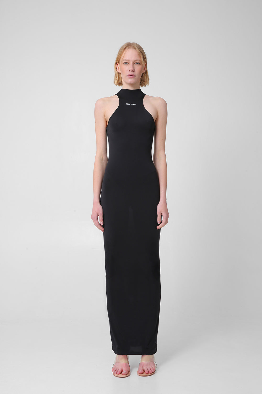Long dress with bodysuit
