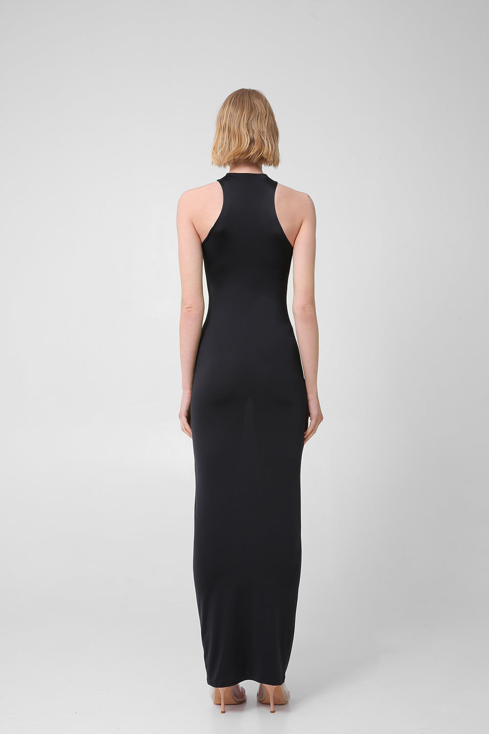 Long dress with bodysuit