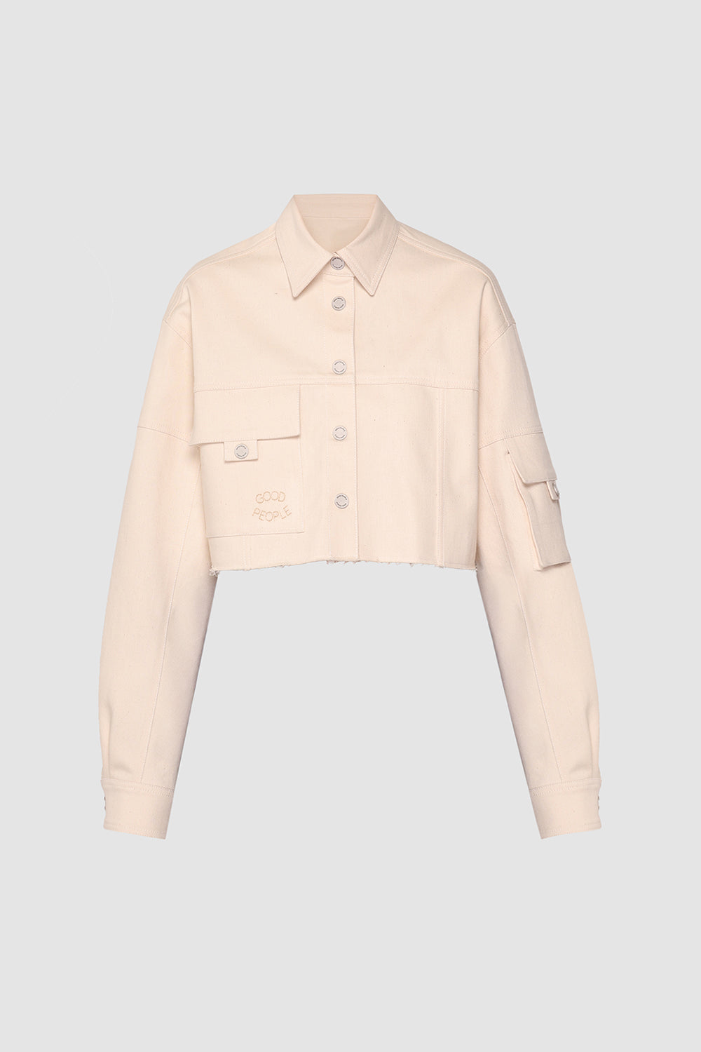 Denim Shirt "IVORY"