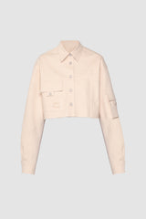 Denim Shirt "IVORY"