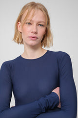 Bodysuit with sleeves