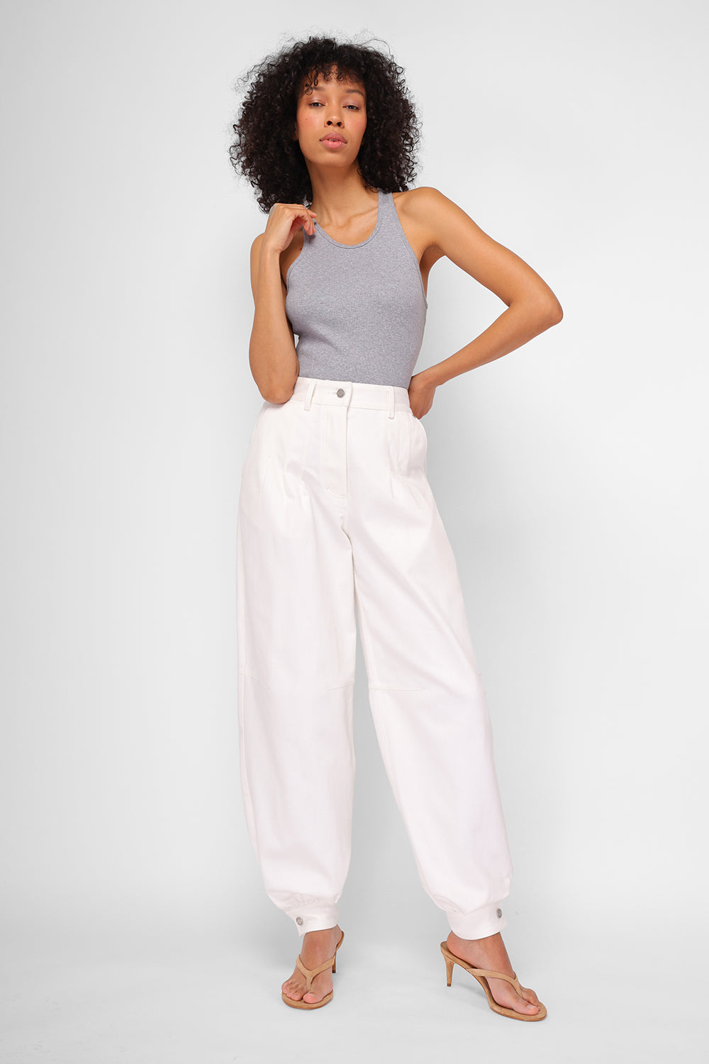 Джинси білі "ALADIN"