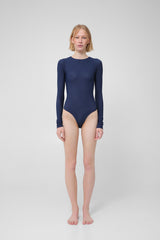 Bodysuit with sleeves