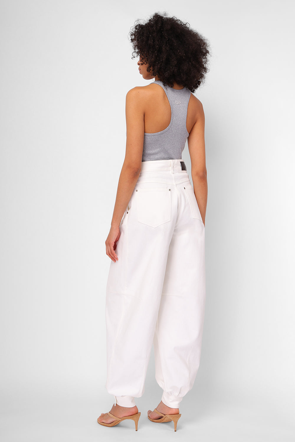 Джинси білі "ALADIN"