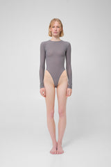 Bodysuit with sleeves