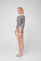 Bodysuit with sleeves