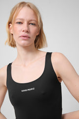 Bodysuit with white logo
