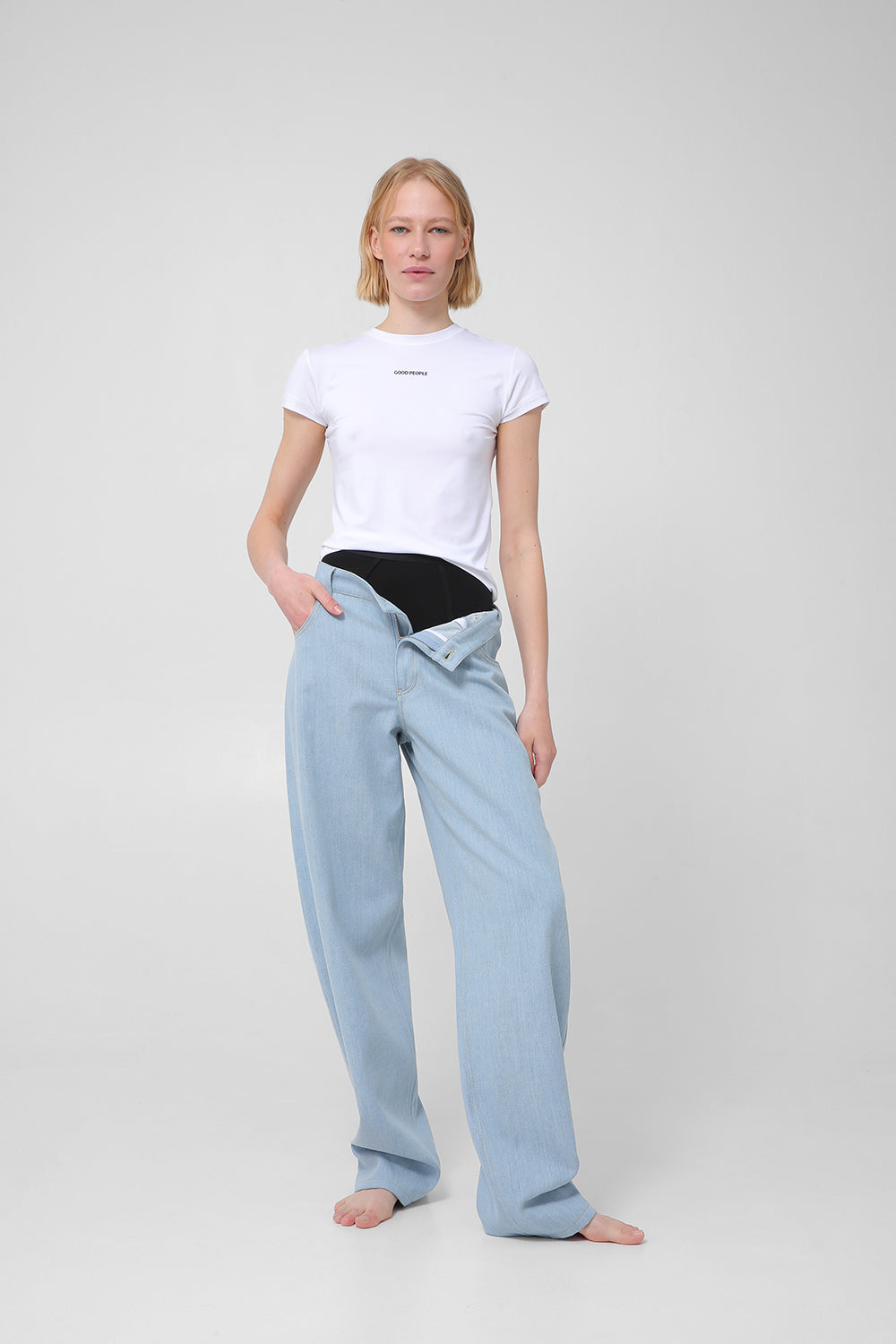 Wide jeans